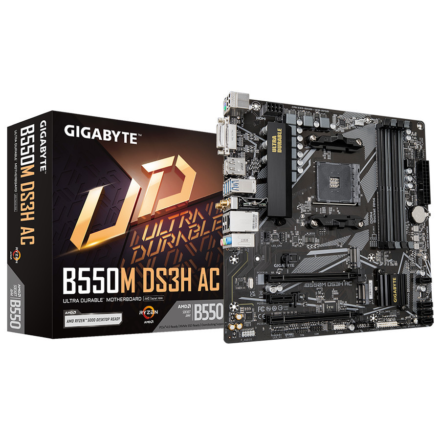 Gigabyte B550M DS3H AC BERGARANSI