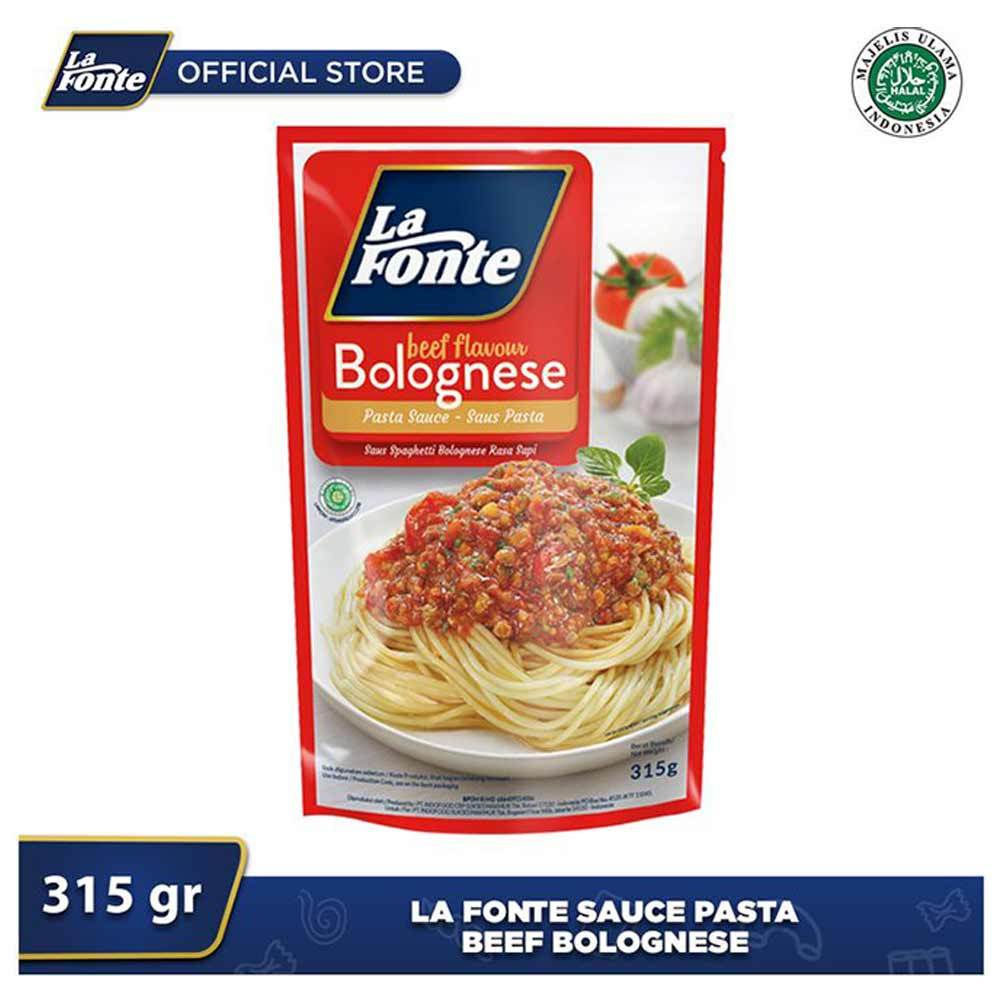

LA FONTE Pasta Sauce Bolognese Beef Flavour 315G