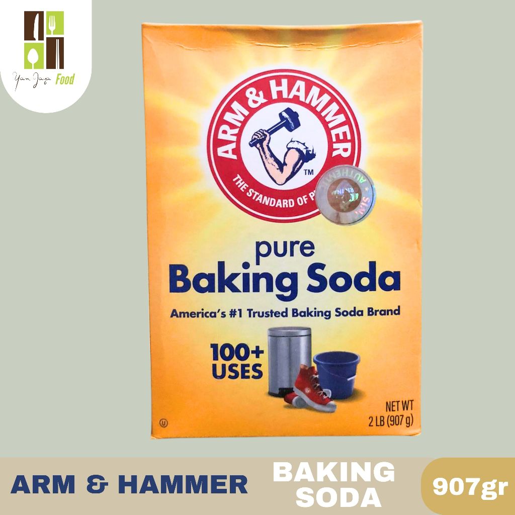 

Arm & Hammer Pure Baking Soda / Soda Kue Murni Kemasan 907GR