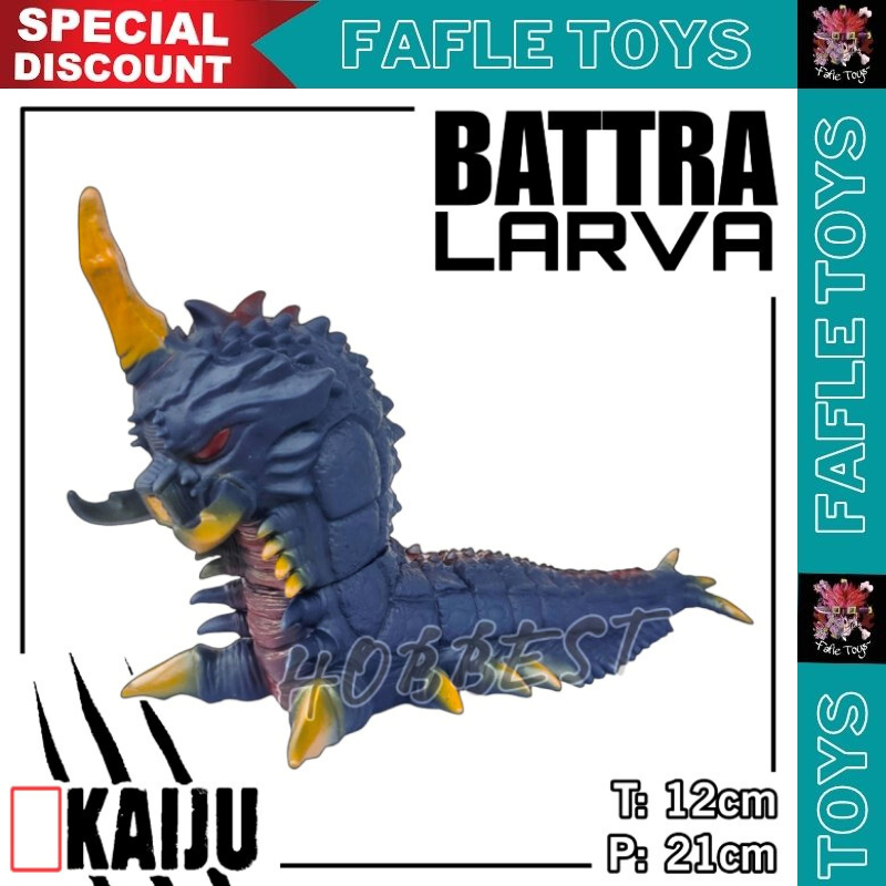 Action Figure Ultraman Godzilla Monster Series Battra Larva / Kaiju BATTRA LARVA Action Figure Monst