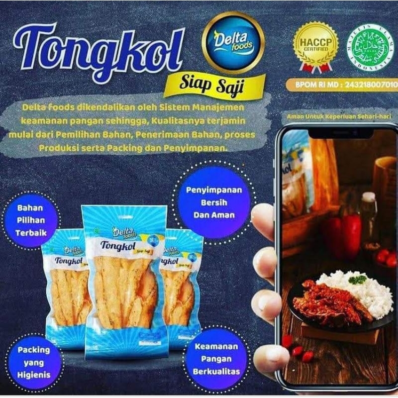 

Tongkol siap saji Delta foods 250gr dengan Minyak Canola dan Bebas Duri