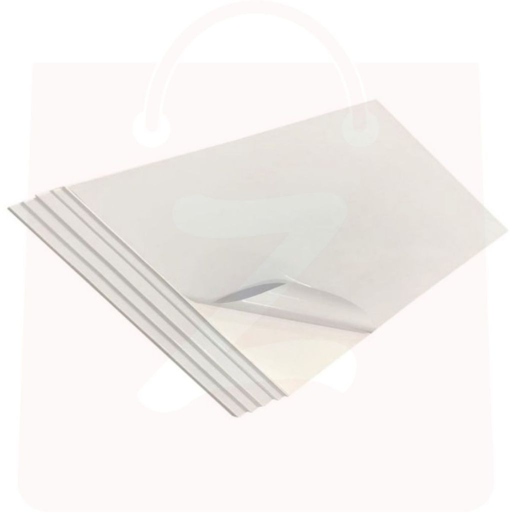 

Stiker Vinyl Putih 20 Lembar A3 120 GSM Sticker / Tahan Air / Vinil / Plastik / PVC