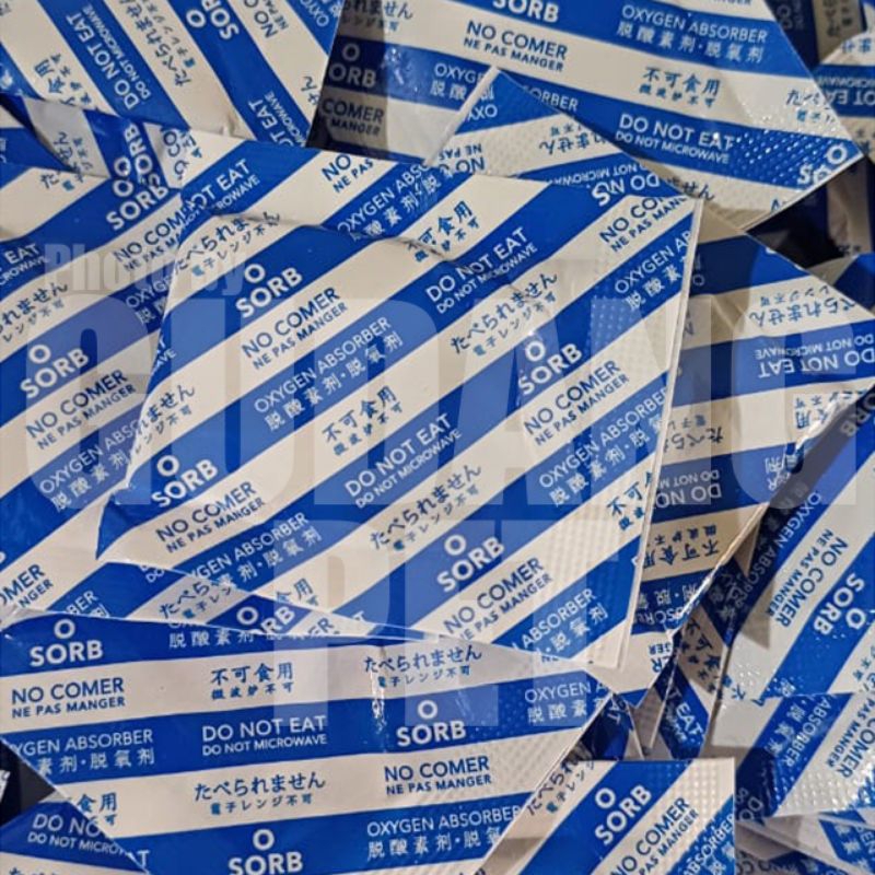 

Oxygen absorber U-30/pengawet makanan (50 sachet)