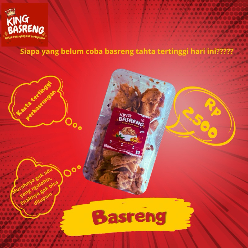 

Basreng tipis pedas daun jeruk atau original grosiran dan eceran 9x15 standing pouch untuk dijual kembali murah meriah enak banget