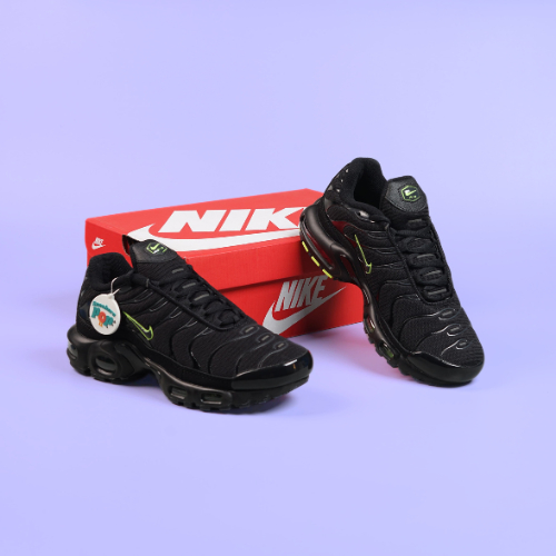 Nike Air Max Plus TN Black Volt GS