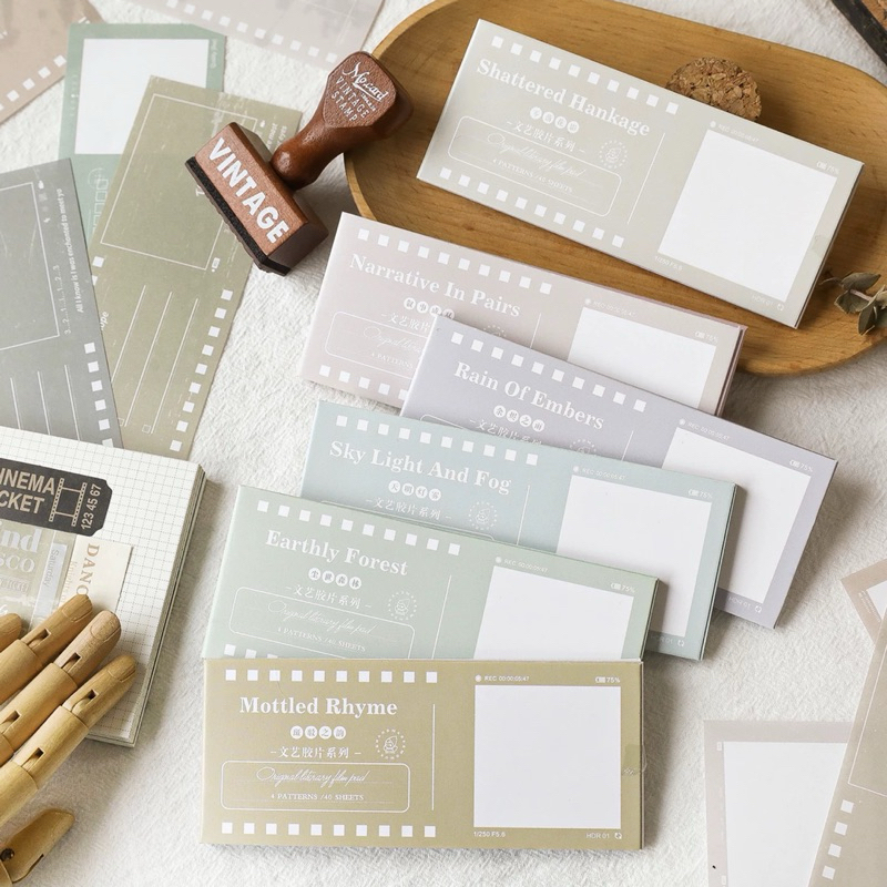 

(KM8) Memo paper/Journal ephemera/kertas scrapbook