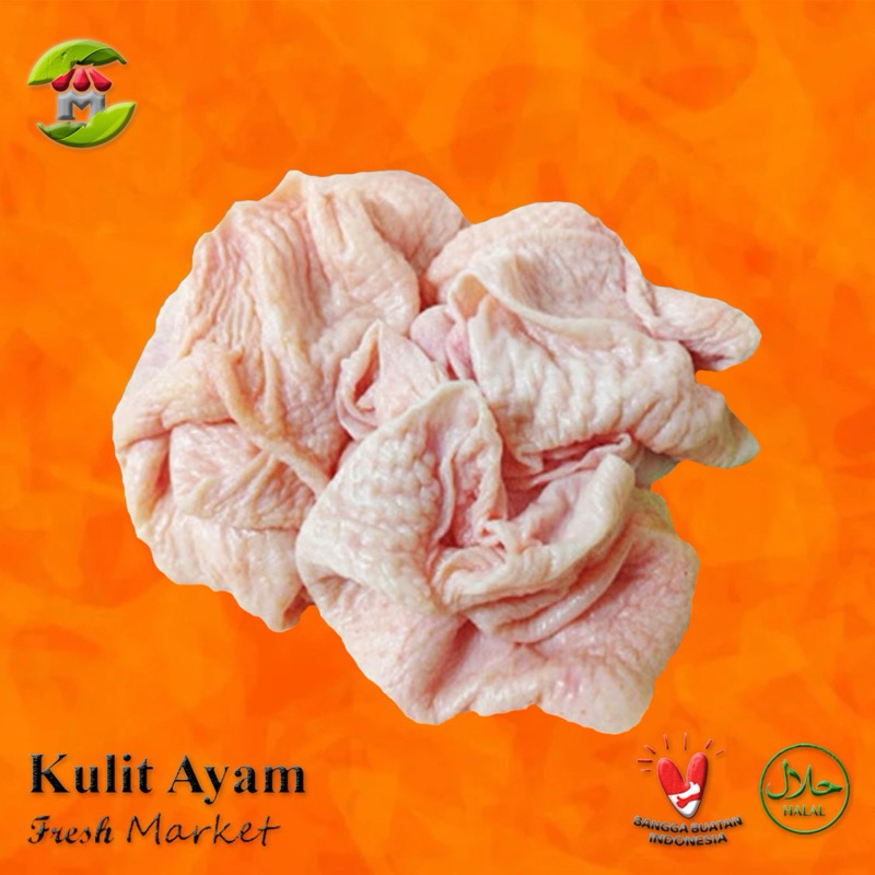 

[Bintaro] Kulit Ayam Bersih Pack 970gr - 1kg