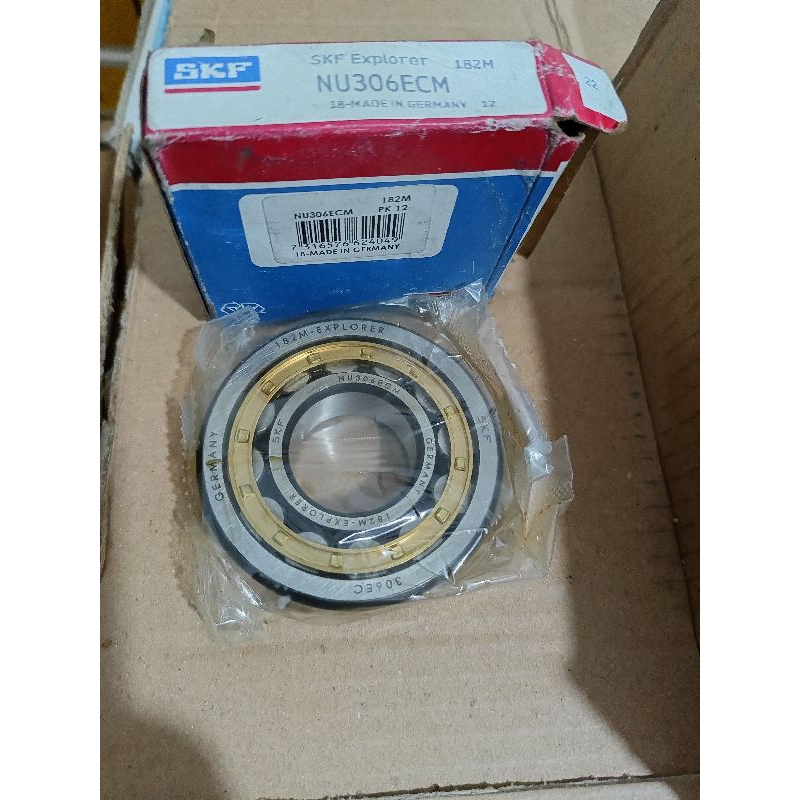 NU 306 ECM / NU306ECM SKF Cylindrical Roller Bearing 30X72X19 mm