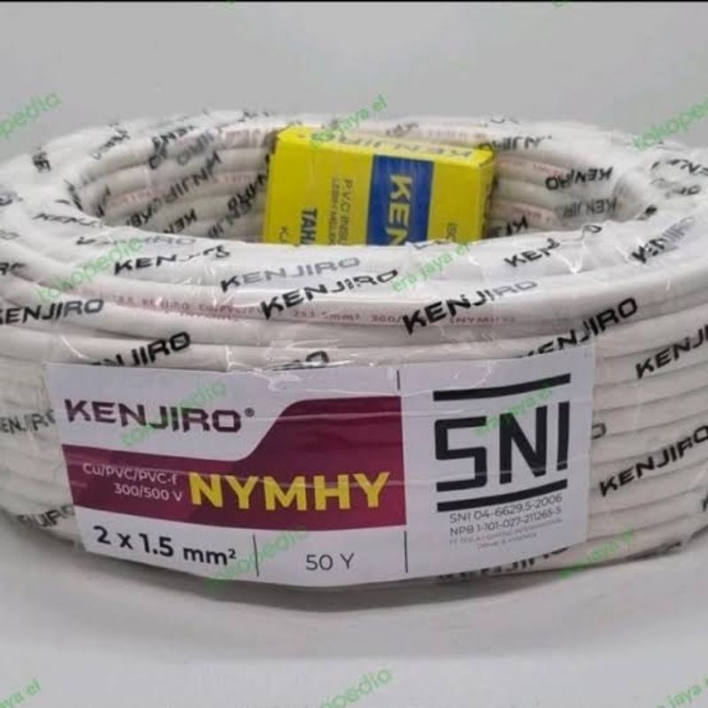 KABEL LISTRIK NYM 2X1.5 1roll