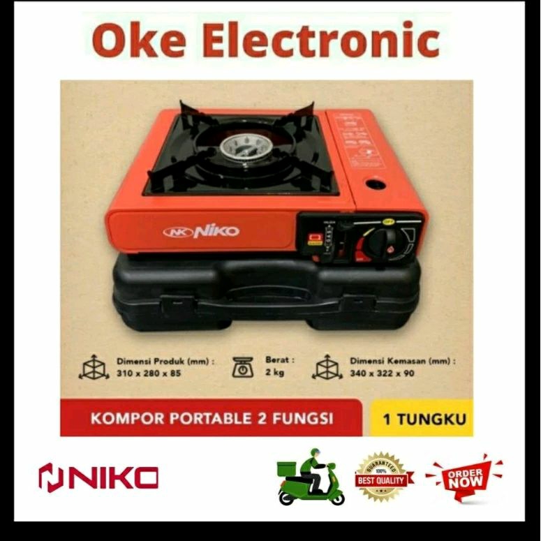 KOMPOR NIKO PORTABLE 1 TUNGKU
