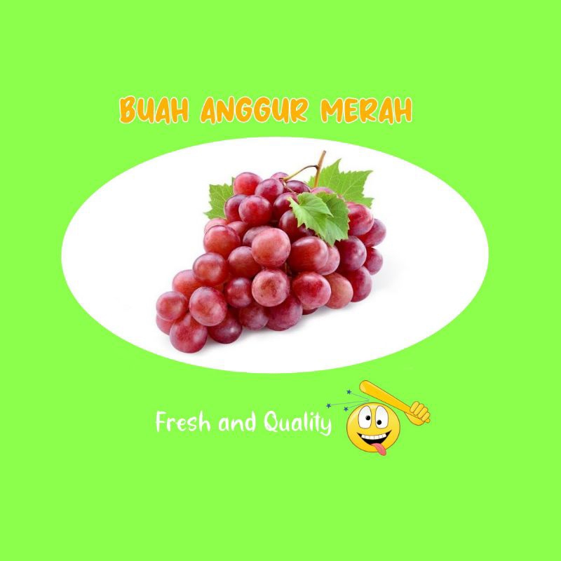 

BUAH ANGGUR AUSTRALIA MANIS / RED GLOBE