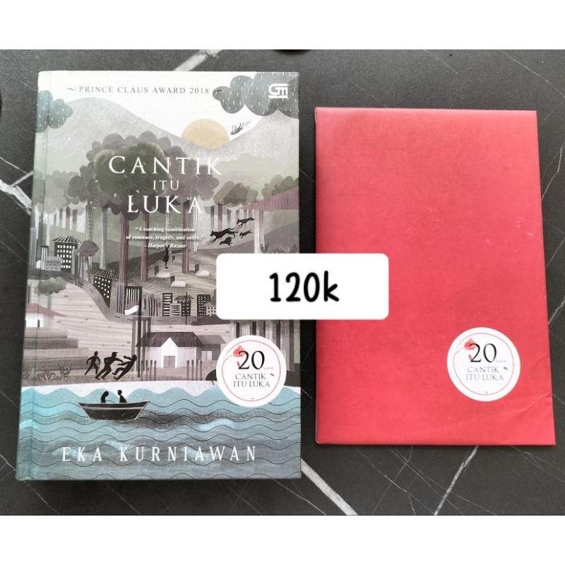 Preloved Novel Cantik Itu Luka (Hard Cover)