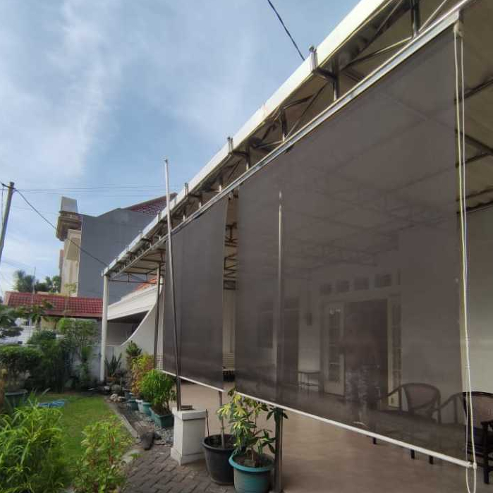 Tirai Outdoor | Tirai gulung outdoor | Chain 50 | Roller Blinds outdoor