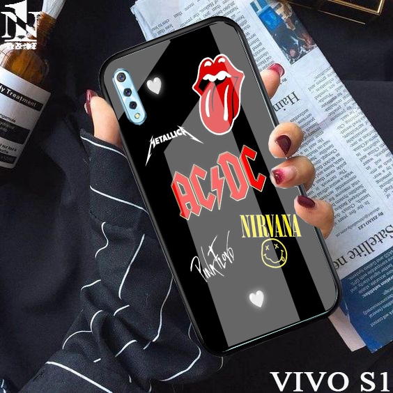 Case Vivo S1  [Band Aesthetic ] Aneka casing, case, kondom hp, custom case, case aesthetic case mura