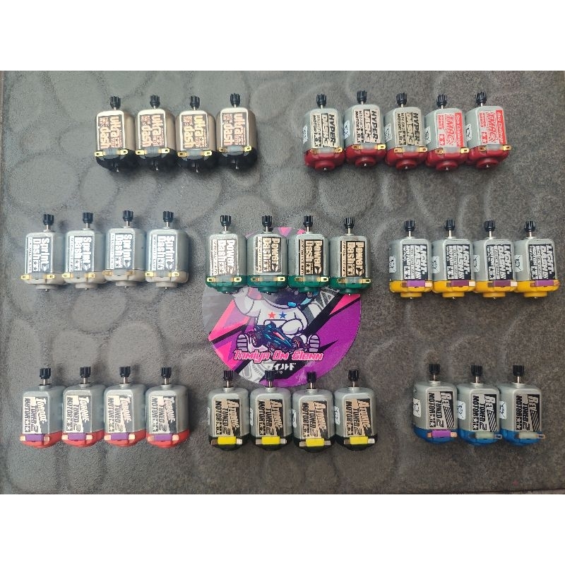 Dinamo Tamiya original bekas rekondisi siap Balap 