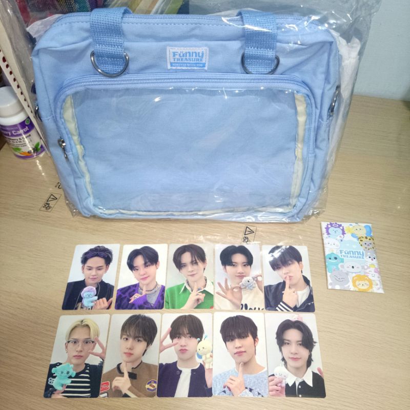 (SHARING) 2WAY PVC BAG PHOTOCARD FUNNY TREASURE OFFICIAL MD WINDOM FOREVER WITH YOU