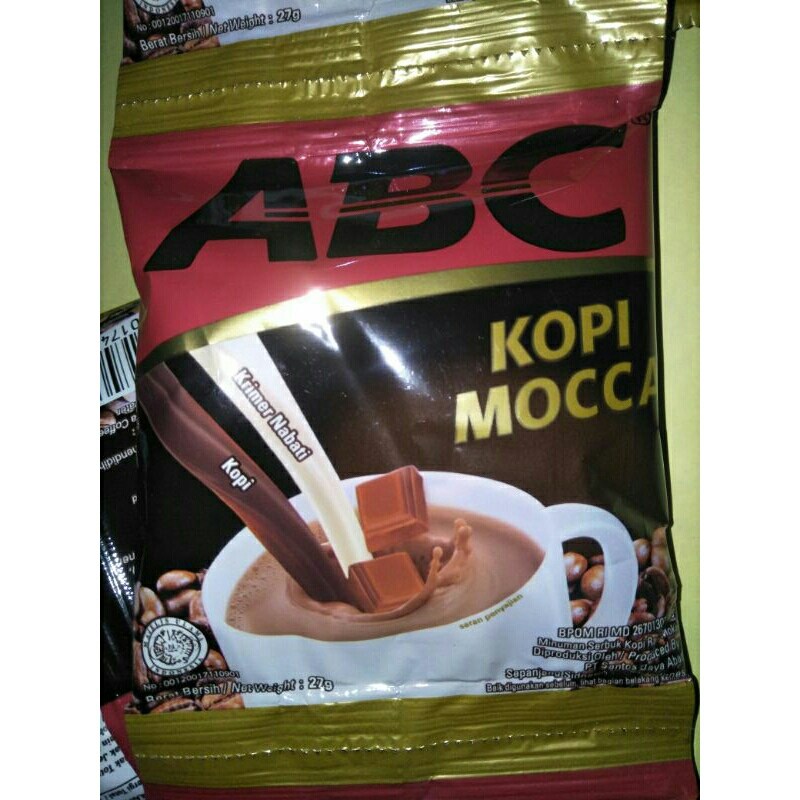 

ABC KOPI MOCCA ISI 10 SACHET@27GR-KOPI ABC MOKA