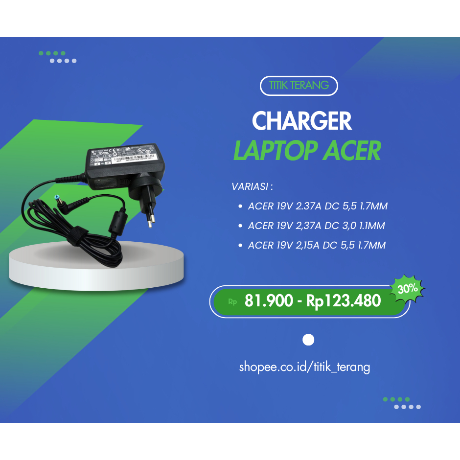 Adaptor Laptop Charger Laptop Adaptor Acer