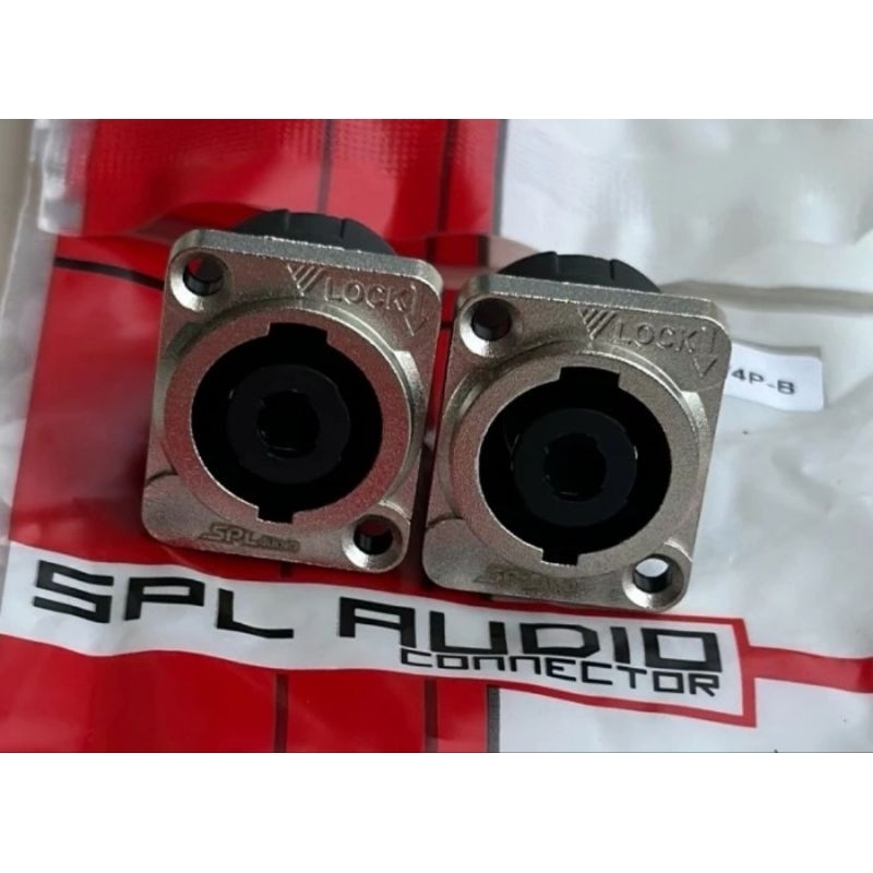 Socket Speakon 4p SPL Soket Spikon Box Speaker SPL GCE103/4P Original
