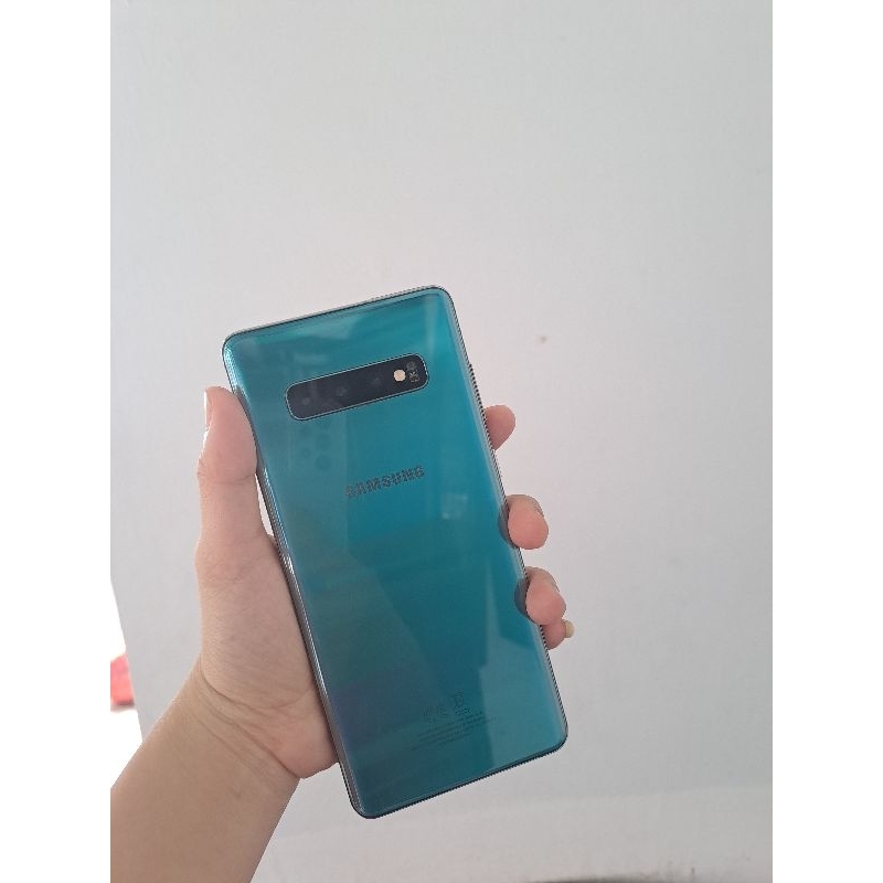 SAMSUNG S10+ RAM 8GB ROM 128GB SAMSUNG S10 PLUS BEKAS SAMSUNG MURAH BAGUS SAMSUNG BATANGAN