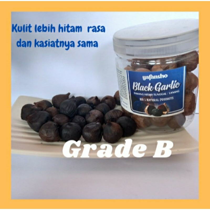 

Bawang Hitam Tunggal Lanang/Black Garlic 250gr