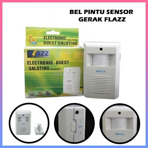 Bel Pintu Sensor Gerak / Electronic Guest Saluting FLAZZ