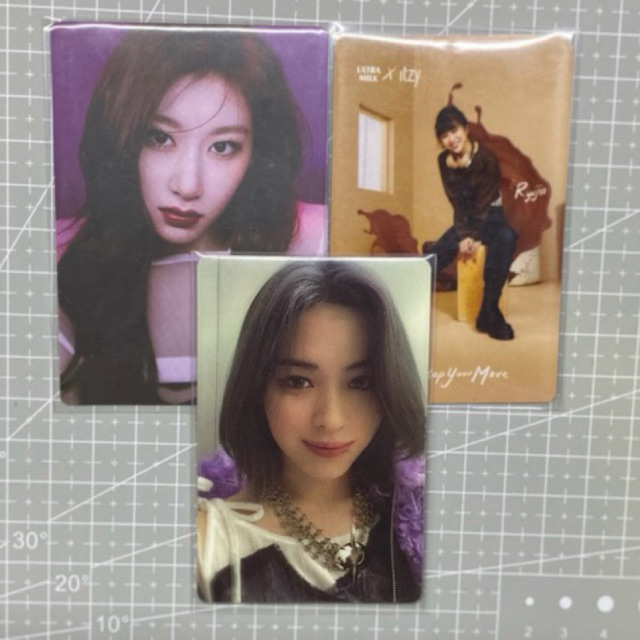official photocard itzy