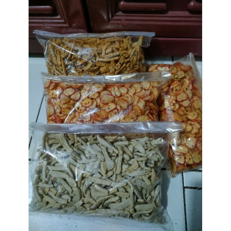 

basreng pedas daun jeruk 250gr