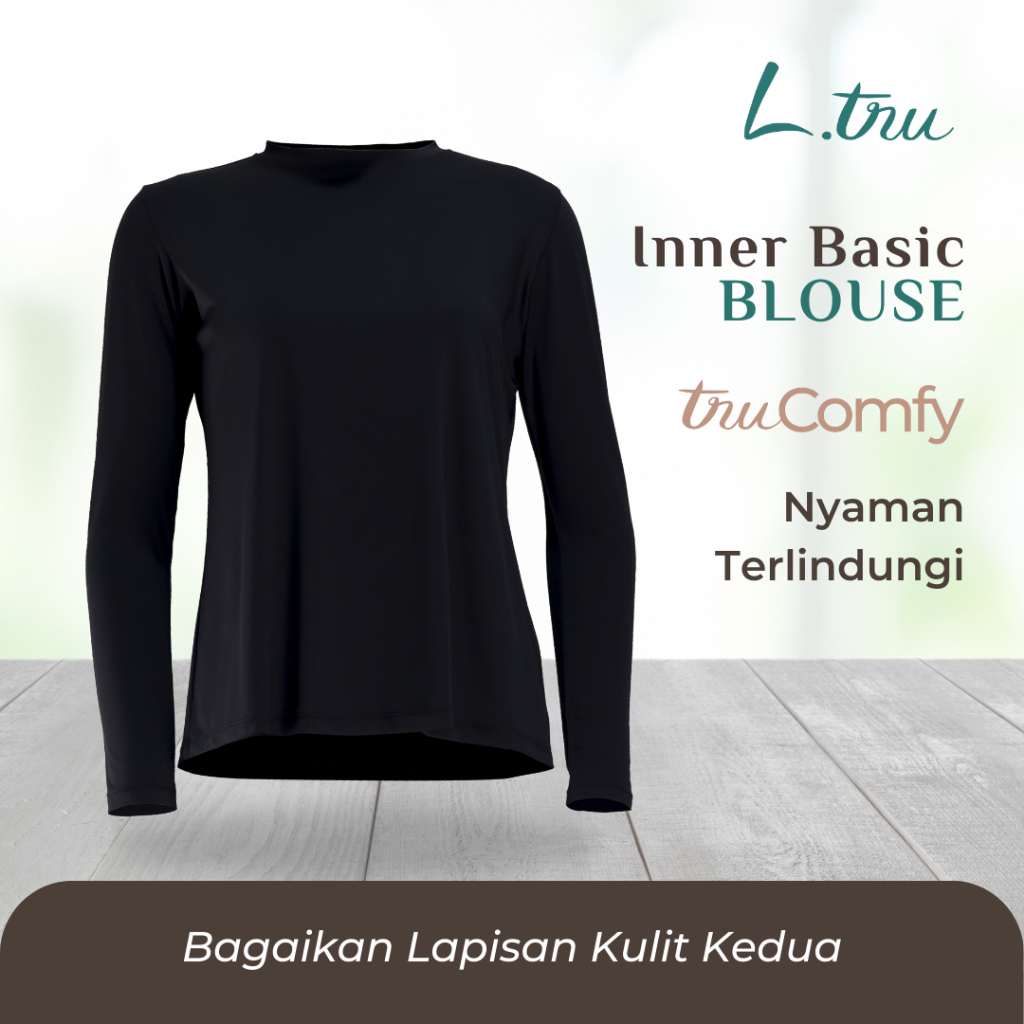 L.tru - Inner Basic Blouse | Dalaman Baju | Manset Blouse | Manset Baju