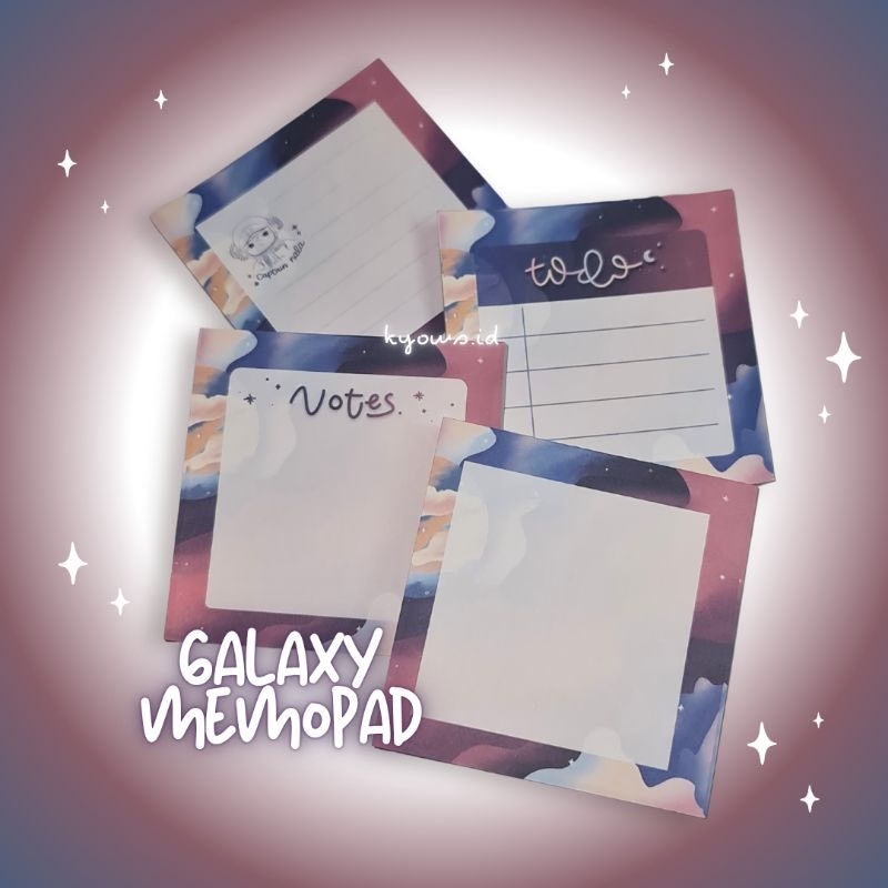 

Galaxy Memopad 8 x 8 cm