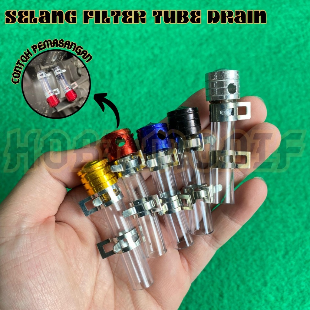 SELANG TEMPAT PEMBUANGAN FILTER UDARA / TUBE DRAIN SELANG PEMBUANGAN FILTER UDARA VARIASI FILTER UDA
