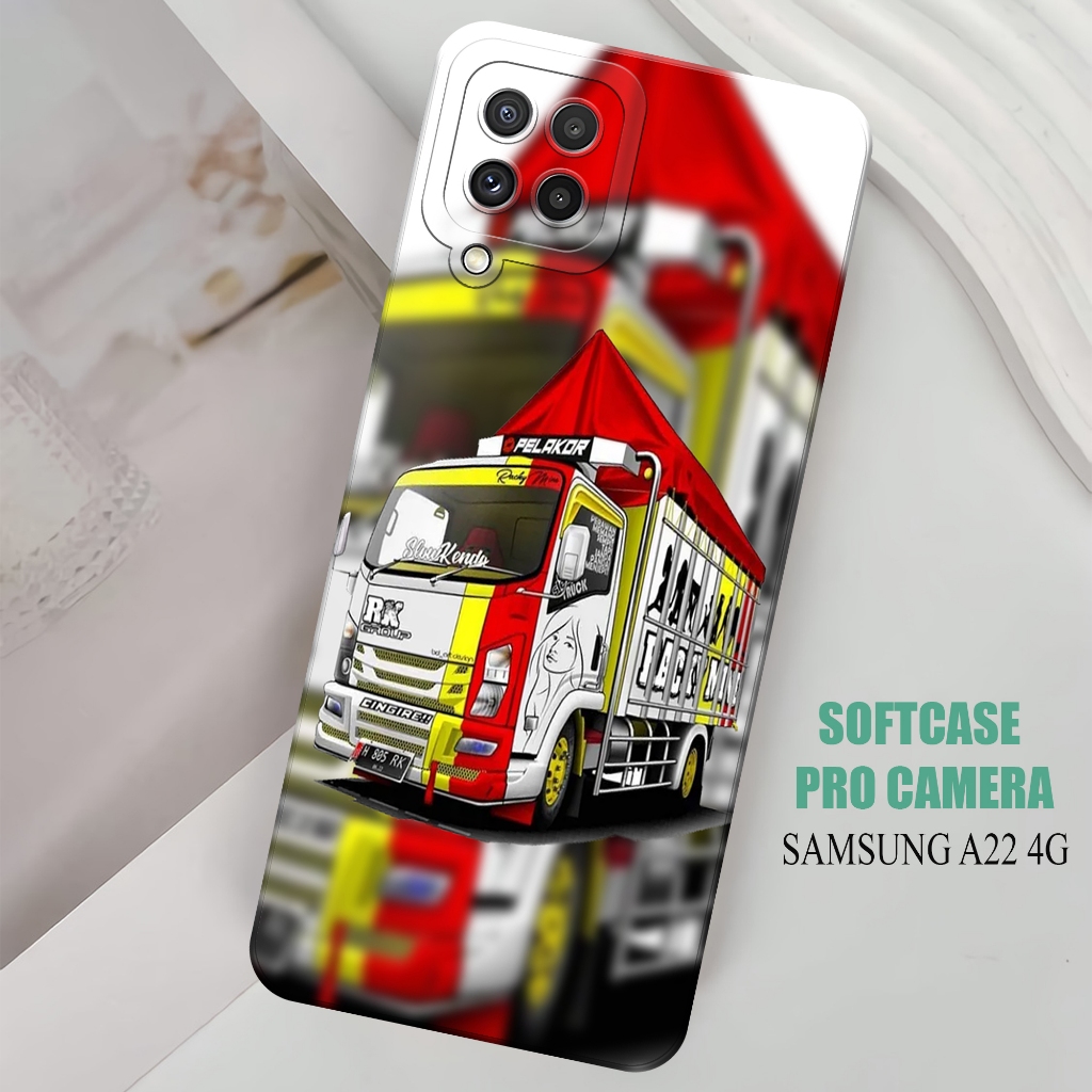 Case SAMSUNG  A22 4G - SAMSUNG  A22 4G  Terbaru - Softcase  SAMSUNG  A22 4G  - Softcase Pro Camera -