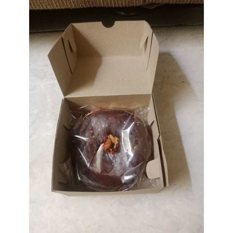 

Kardus Kraft 10×10×5 / kardus donat satuan / kardus coklat