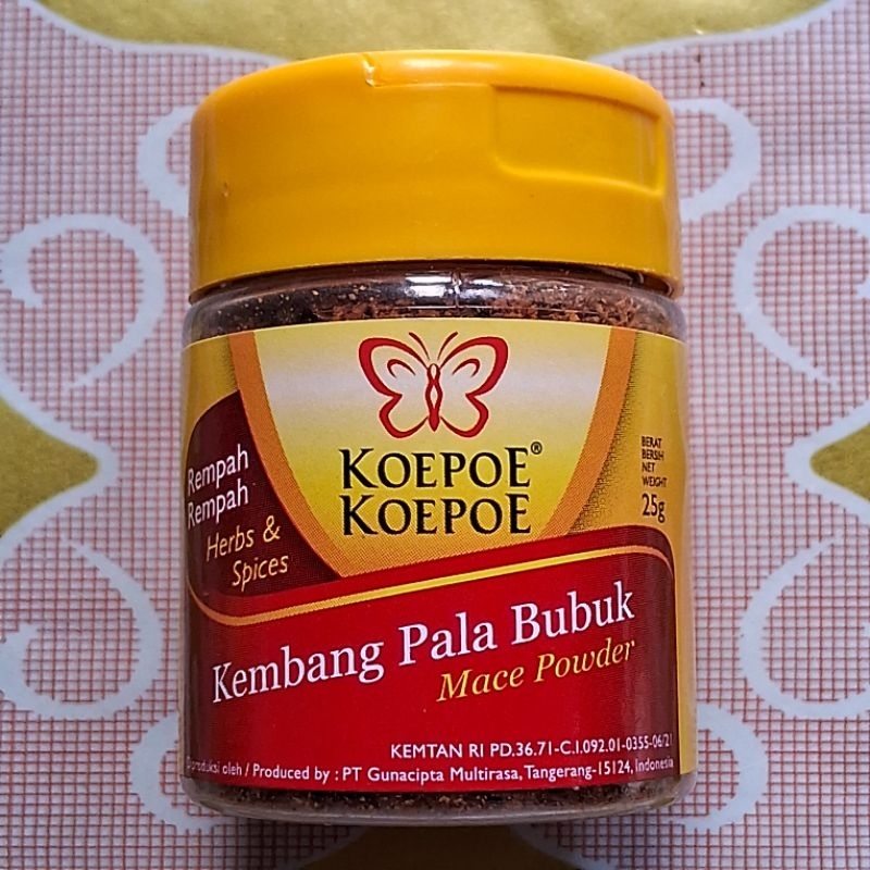 

Kembang Pala Bubuk 25 gram
