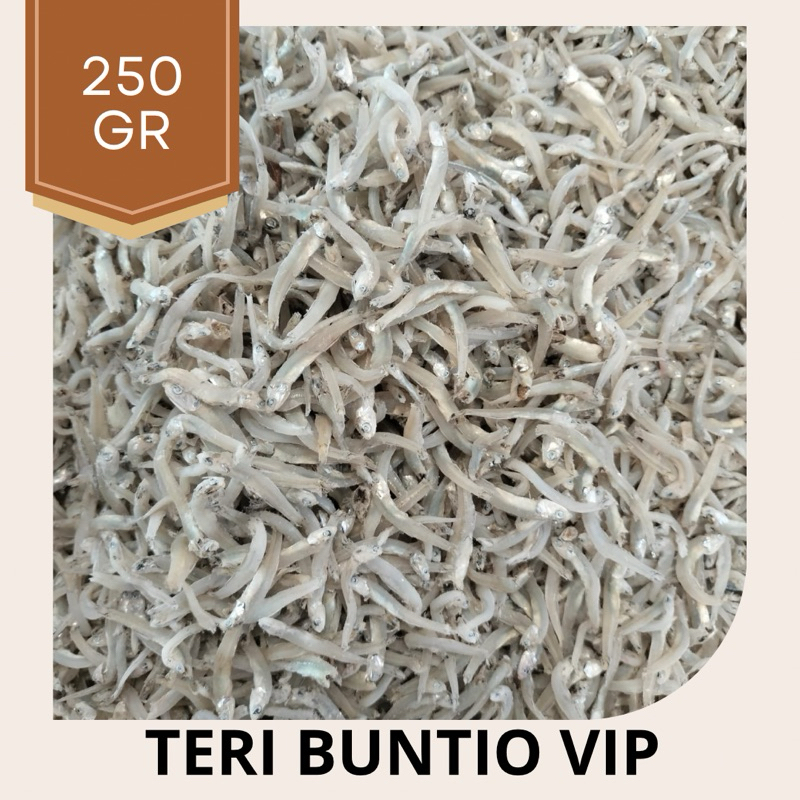 

IKAN ASIN TERI BUNTIO VIP SUPER (250gram)