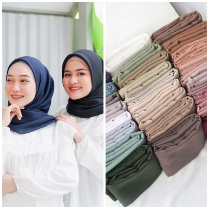 KRUDUNG PARIS PREMIUM VOAL/HIJAB SEGIEMPAT PARIS JADUL TERLARIS