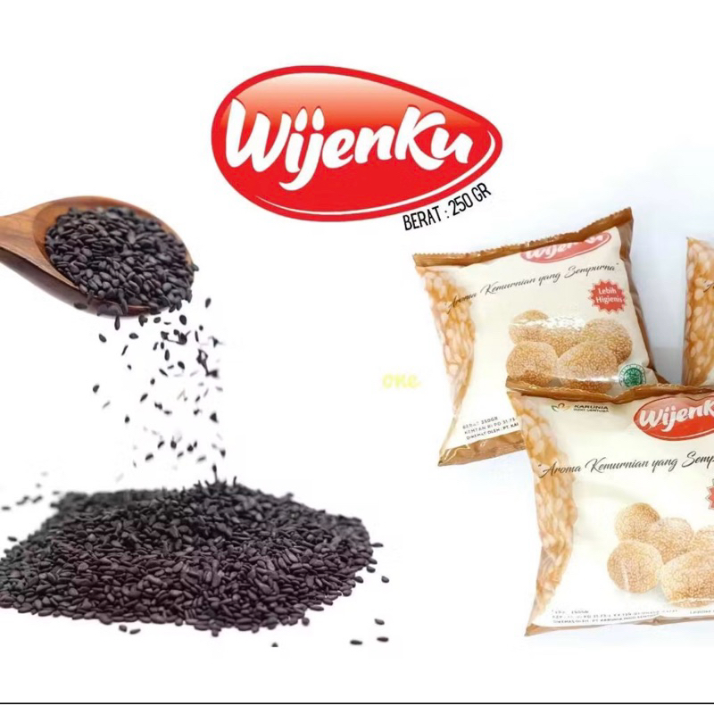 

wijen hitam 250gr