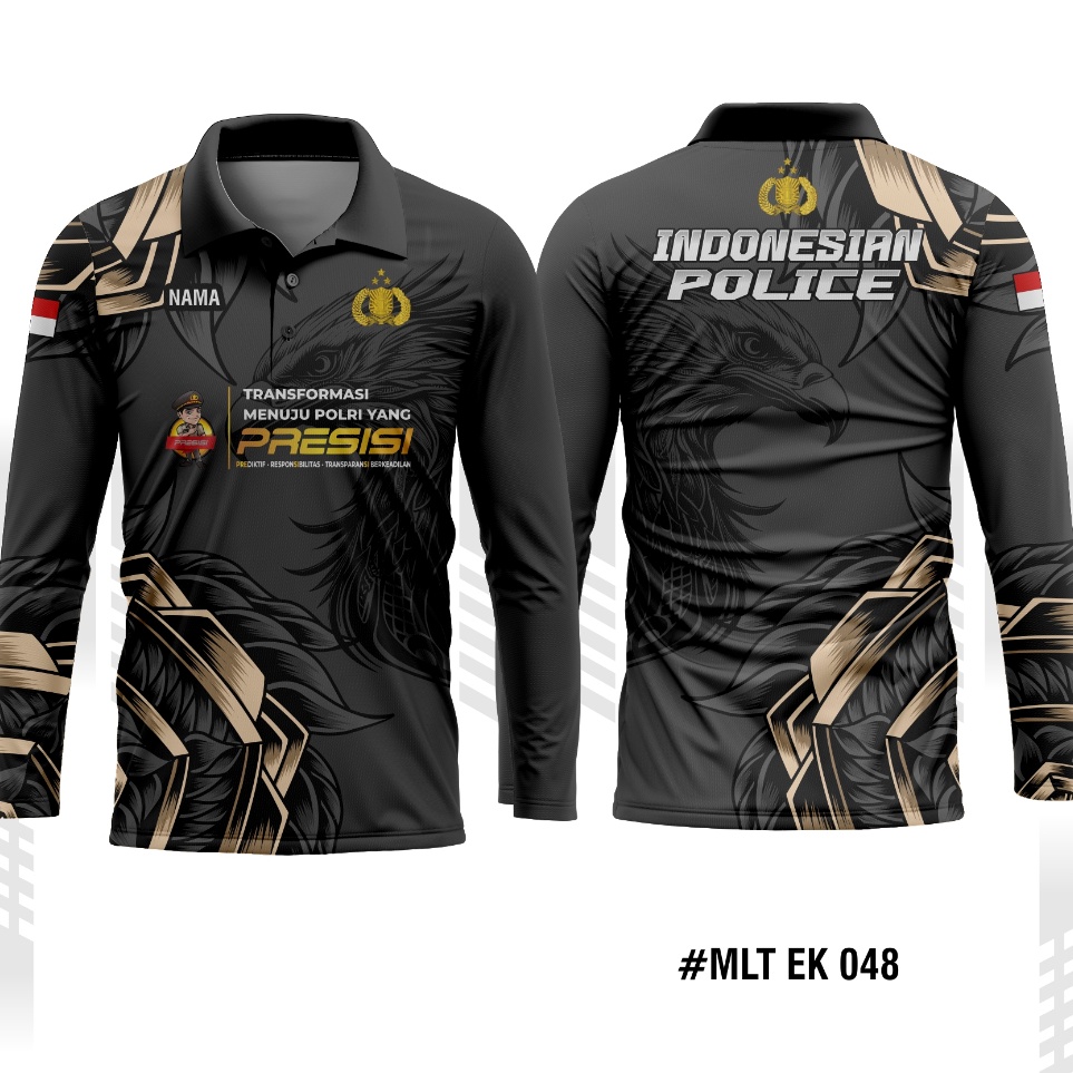 KODE N44N CITROTEES Jersey Polisi  Jersey Indonesian Police Full Printing Premium Ek4849