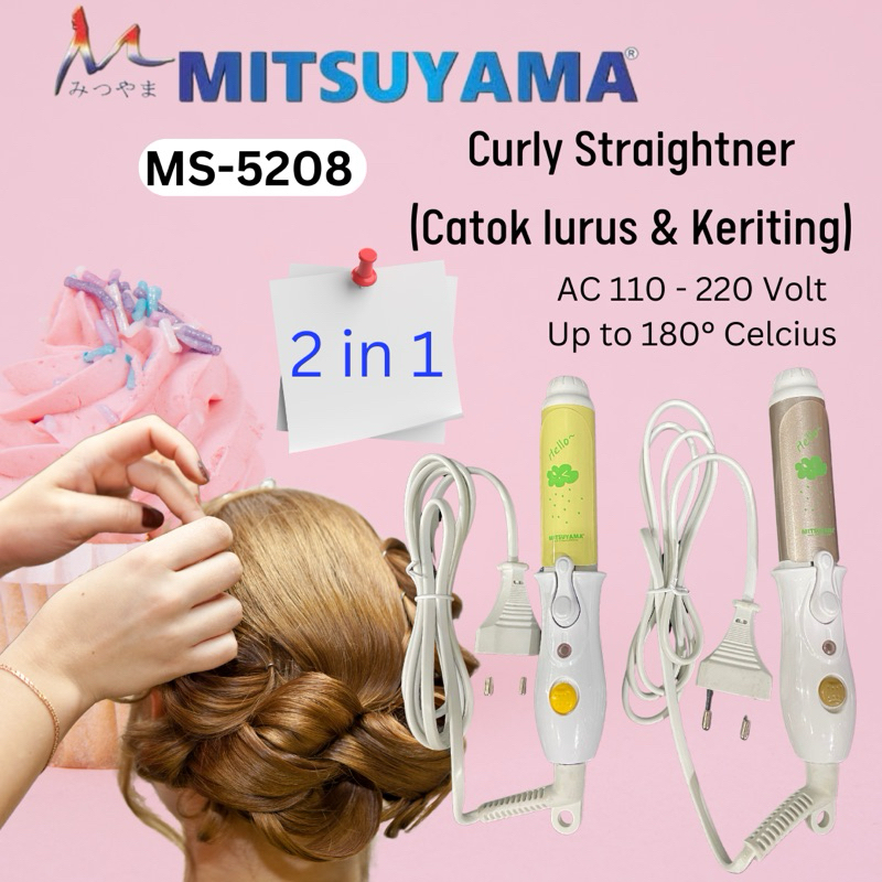 Catok rambut Mitsuyama MS-5208