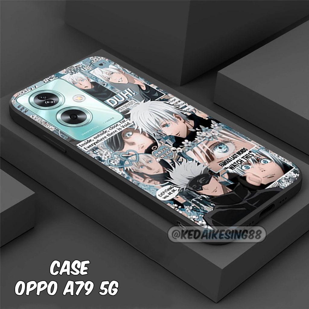 [KK12] Softcase Glossy OPPO A79 5G - ALL TYPE SMARTPHONE - Case Bermotif Aesthetic Bisa Request Gamb