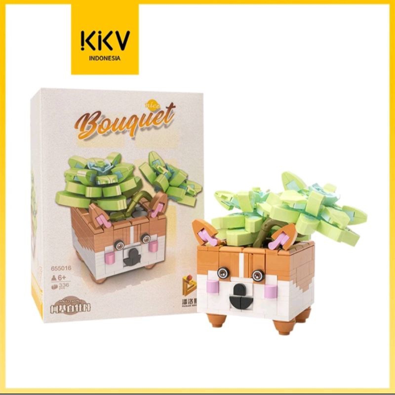 KKV Lego Panluosi Keji White Peony (second)