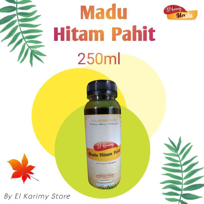 

Madu Hitam Pahit 100% 250 ml