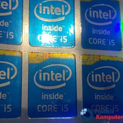 Stiker Intel Core i5 Gen 4-5 Hologram