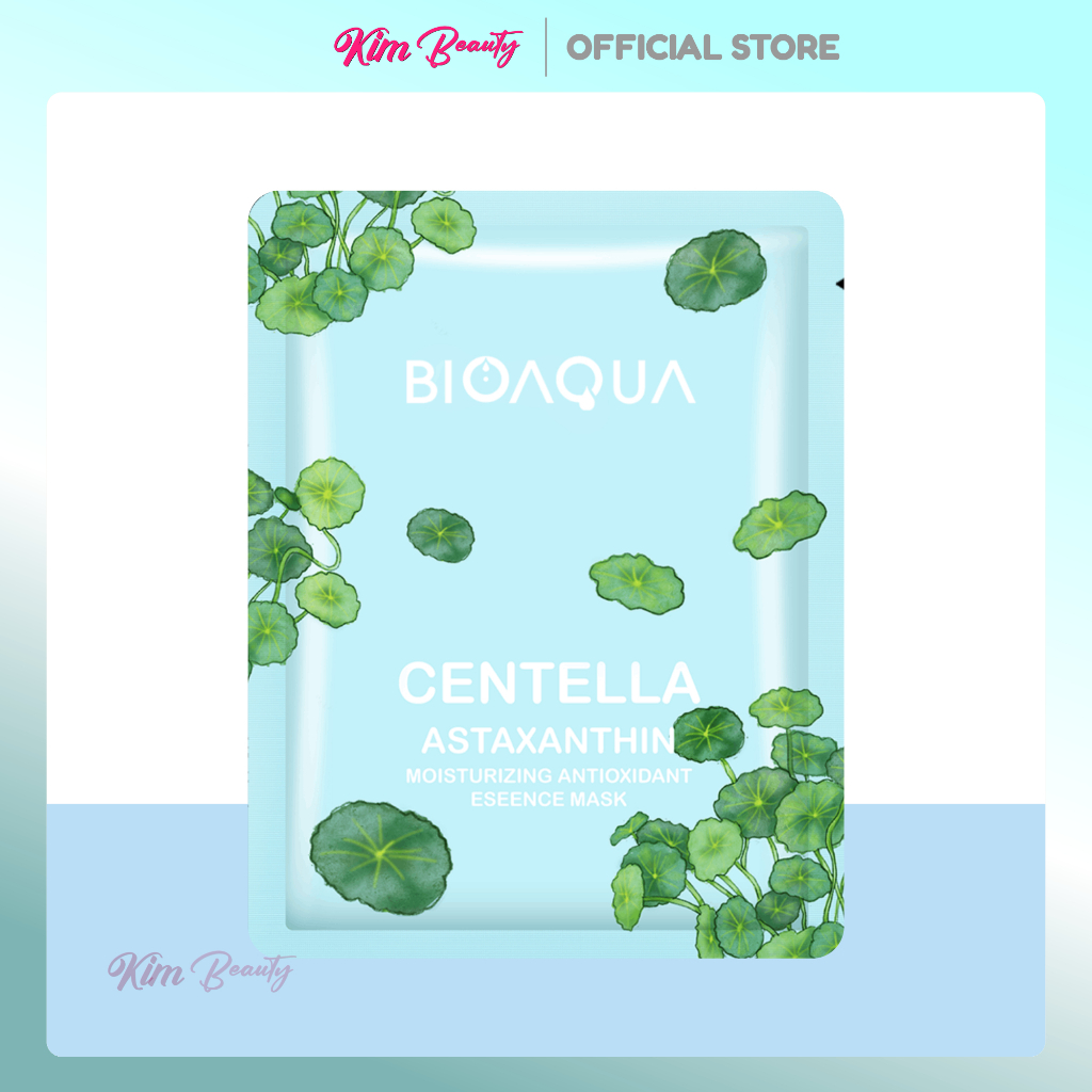 BIOAQUA Centella Astaxanthin Moisturizing Antioxidant Essence Mask 25g