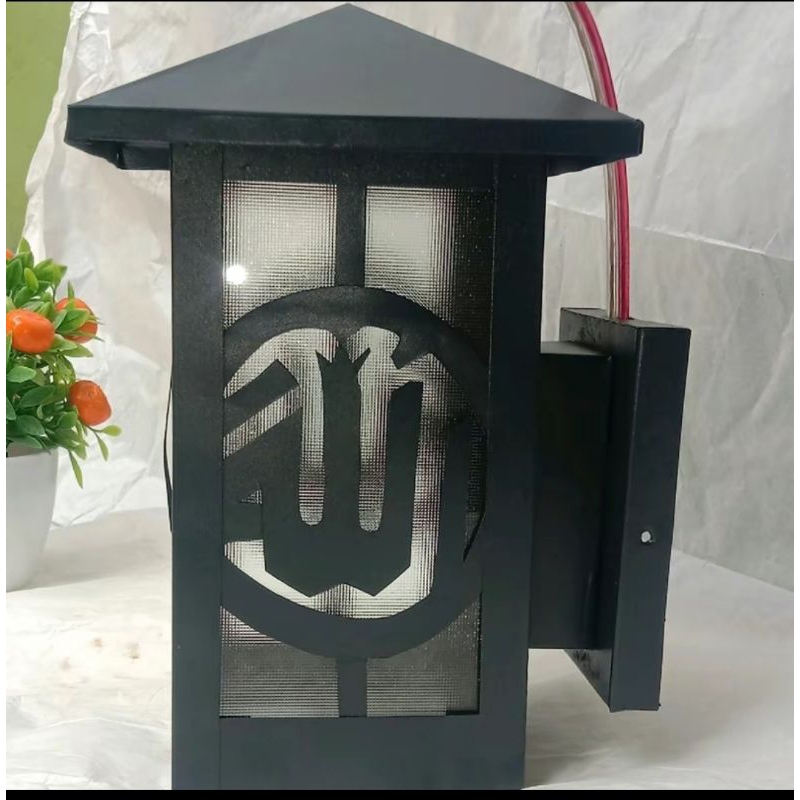 kao Lampu dinding hias motif lafazd allah dan muhammad