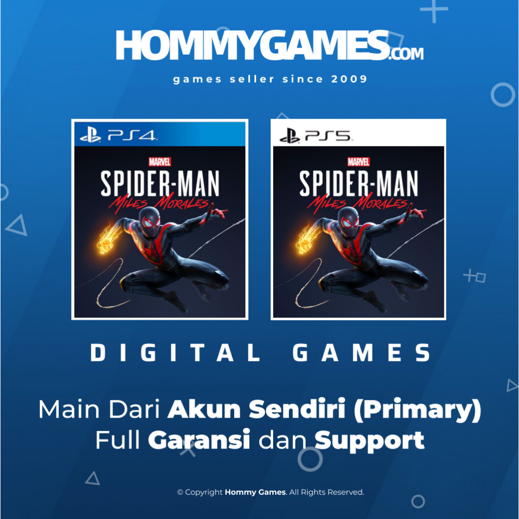 Marvels Spiderman Miles Morales PS4 & PS5 Digital Games