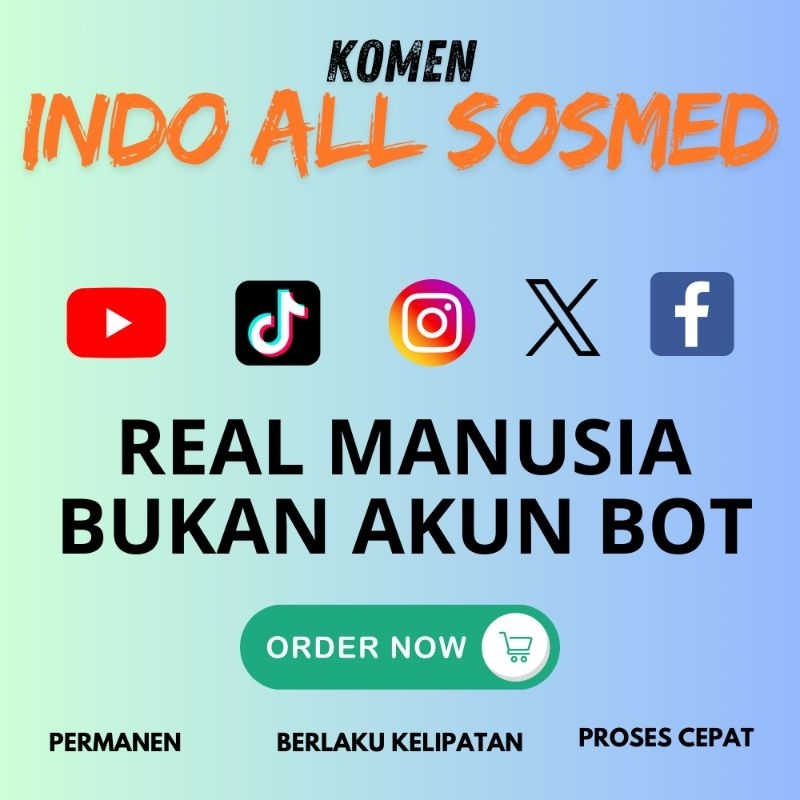 JASA KOMEN INSTAGRAM KOMEN TIKTOK KOMEN FACEBOOK KOMEN TWITTER X