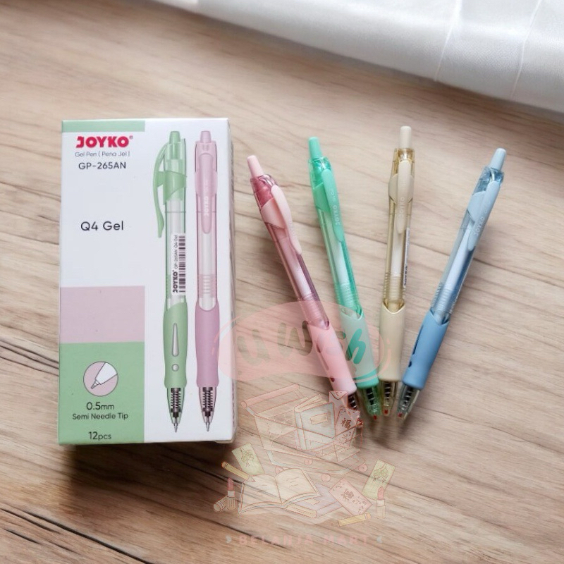 

[12PCS] JOYKO PEN GEL GP-265AN Q4 0.5MM | PULPEN | PENA