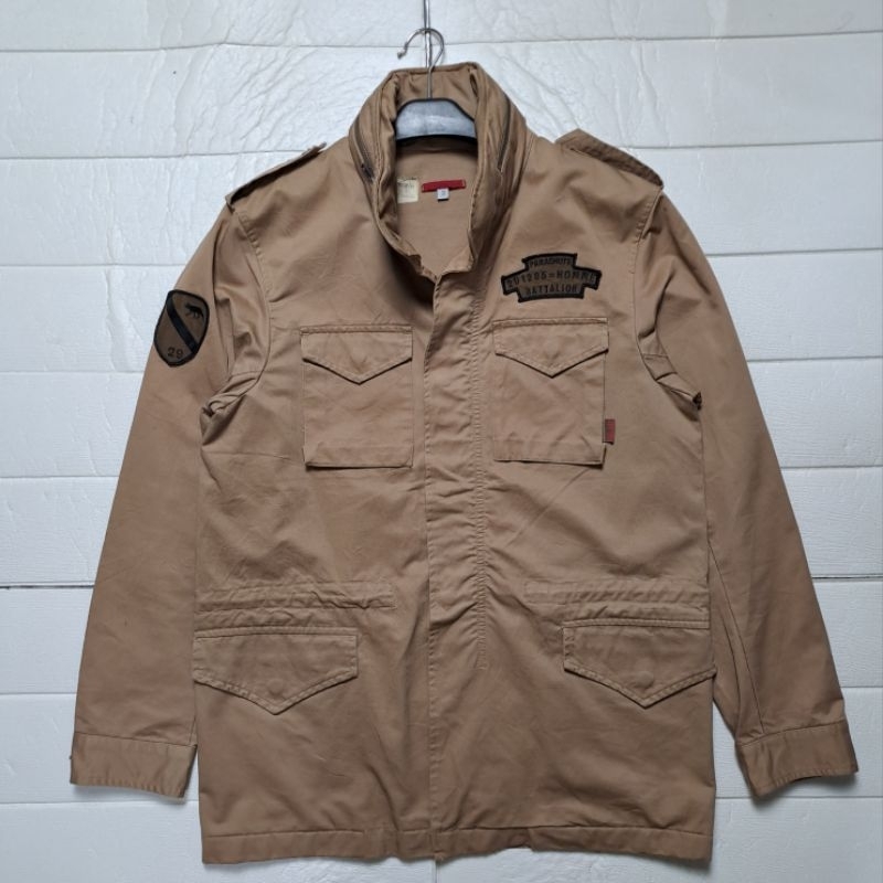 JAKET PARKA FIELD M65 IN KHAKI BY HOMME SIZE L