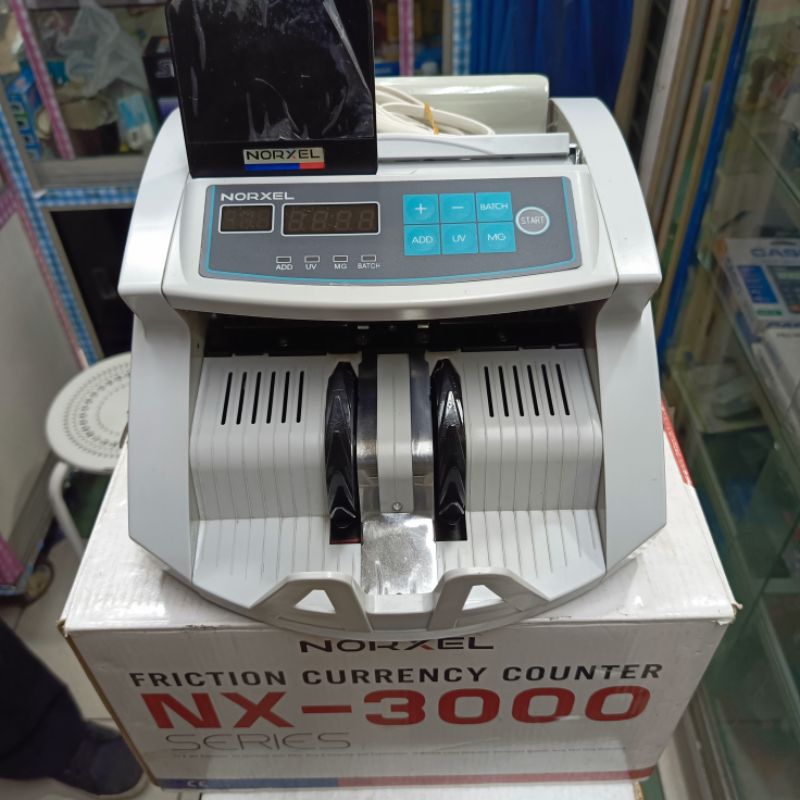 Mesin Hitung Uang NORXEL 3000/Bill Counter NORXEL 3000/REAL PICTURE/PROMO CUCI GUDANG